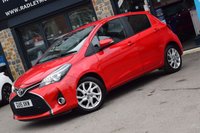 USED 2015 15 TOYOTA YARIS 1.3 VVT-I SPORT 5d 99 BHP RCAM-BTOOTH-NAV-ULEZ-CAZ