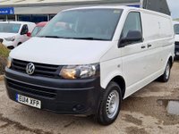 USED 2014 14 VOLKSWAGEN TRANSPORTER 2.0 T30 TDI P/V STARTLINE BMT 113 BHP *LONG WHEEL BASE*1OWNER*
