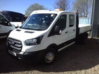 USED 2020 70 FORD TRANSIT 2.0 EcoBlue 130ps Double Cab Tipper [1 Way] 