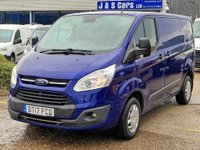 USED 2017 17 FORD TRANSIT CUSTOM 2.0 270 TREND LR P/V 129 BHP **5 SEAT CREW VAN*EURO6*2017**