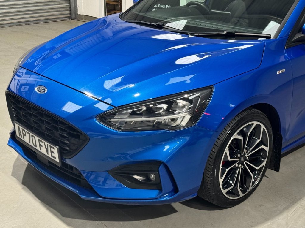 USED 2020 70 FORD FOCUS 1.0 ST-LINE X EDITION MHEV 5d 124 BHP HEATWHEEL/SEATS+CAM+CARPLAY