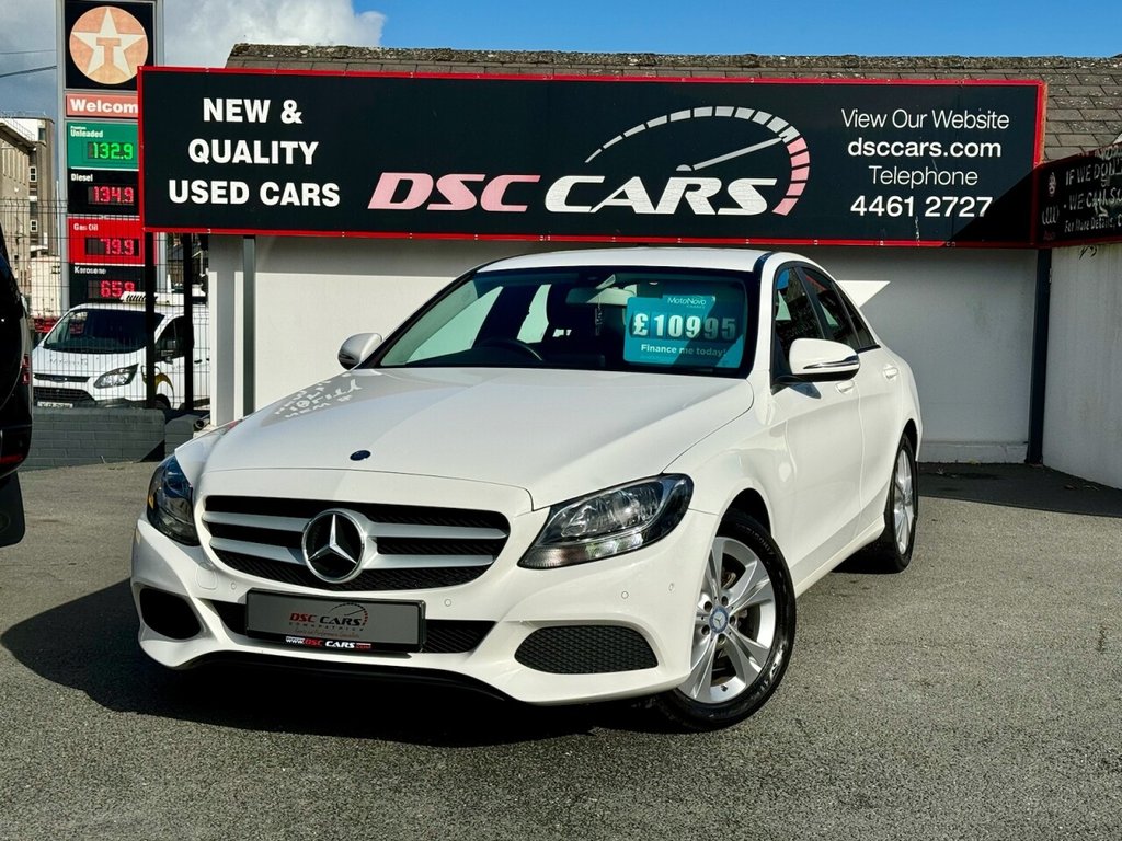 USED 2016 66 MERCEDES-BENZ C-CLASS 1.6 C 200 D SE EXECUTIVE EDITION 4d 136 BHP SAT NAV/REVERSE CAMERA/HEATED SEATS