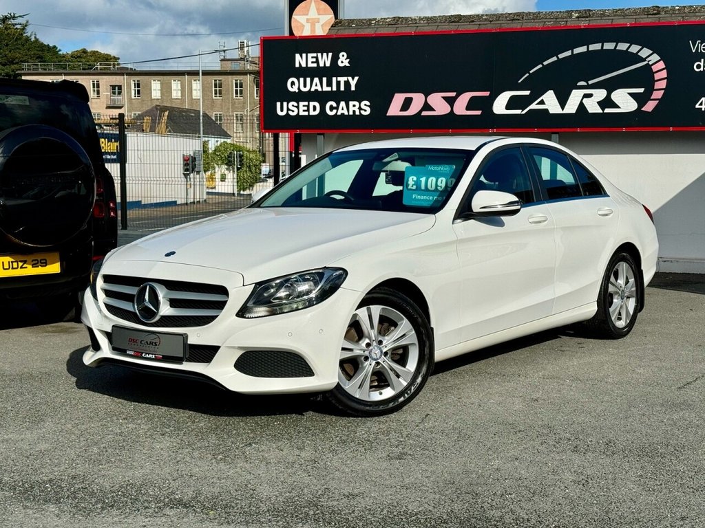 USED 2016 66 MERCEDES-BENZ C-CLASS 1.6 C 200 D SE EXECUTIVE EDITION 4d 136 BHP SAT NAV/REVERSE CAMERA/HEATED SEATS