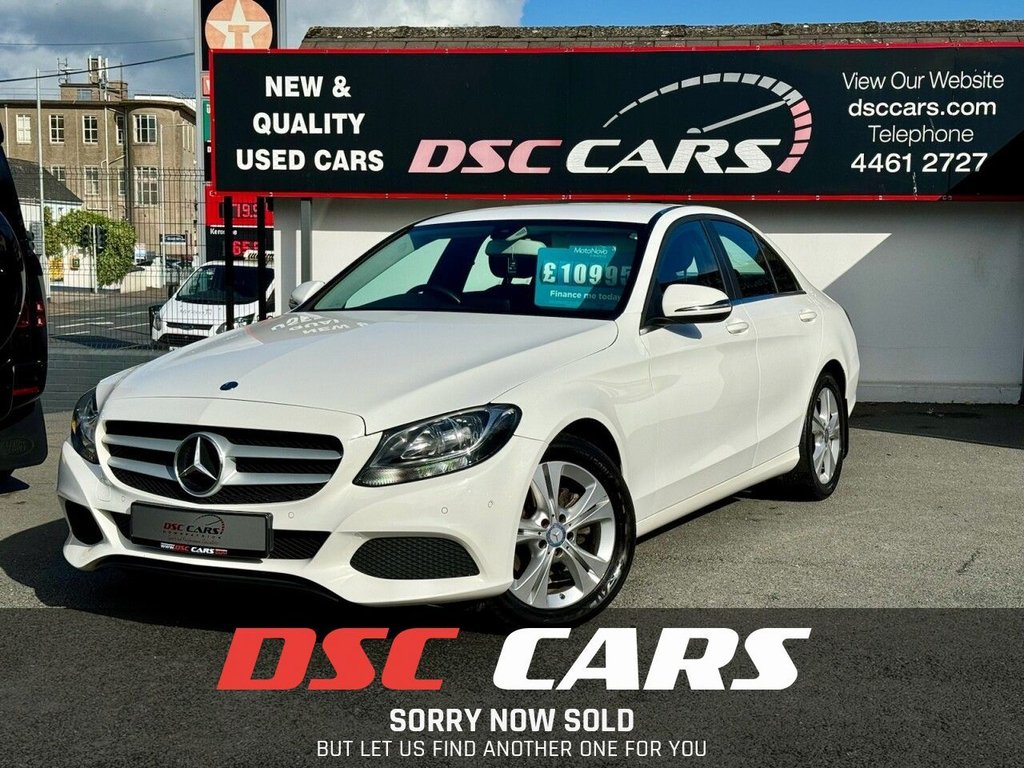 USED 2016 66 MERCEDES-BENZ C-CLASS 1.6 C 200 D SE EXECUTIVE EDITION 4d 136 BHP SAT NAV/REVERSE CAMERA/HEATED SEATS