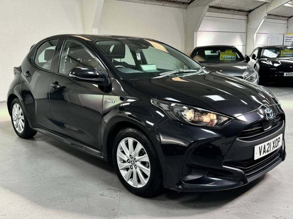 USED 2021 21 TOYOTA YARIS 1.5 ICON FHEV 5d 114 BHP REVERSE CAMERA+APPLE CAR PLAY