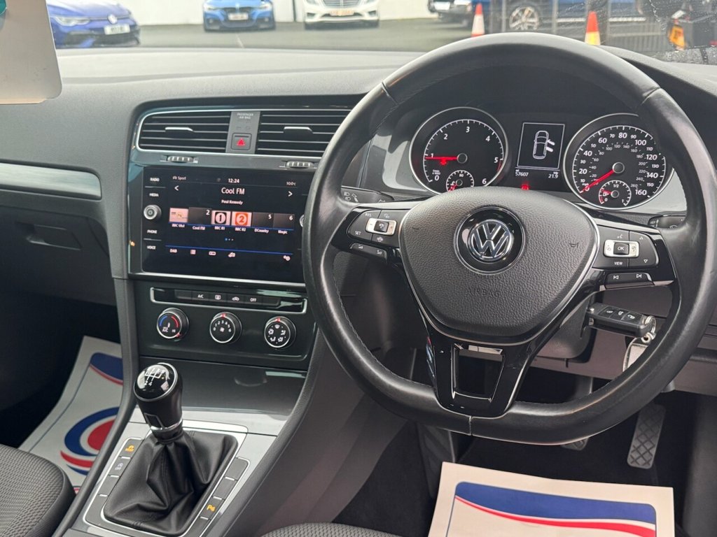 USED 2019 19 VOLKSWAGEN GOLF 1.6 MATCH TDI 5d 114 BHP IMMACULATE CAR THROUGHOUT