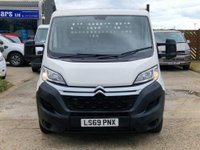 USED 2019 69 CITROEN RELAY 2.0 35 L4 DROPSIDE BLUEHDI 161 BHP *4M DROPSIDE*A/C*EURO6*