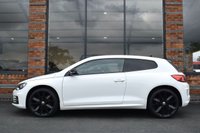 USED 2017 N VOLKSWAGEN SCIROCCO 2.0 R-LINE BLACK EDITION TDI BMT 2d 150 BHP HEATED LEATHER / EXCELLENT CAR