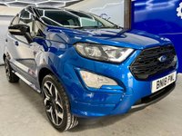 USED 2018 18 FORD ECOSPORT 1.0T EcoBoost ST-Line SUV 5dr Petrol Manual Euro 6 (s/s) (125 ps) &pound;3K Extras, Rev Cam, Sat Nav