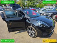 USED 2020 20 FORD PUMA 1.0 ST-Line X First Plus MHEV in black, 50,000 miles, full Ford service history, 2 owners ULEZ petrol, manual, sat nav, B\&O sound, great spec. APPROVED CARS AND FINANCE ARE PLEASED TO OFFER THIS FORD PUMA 1.0 ST-LINE X FIRST EDITION PLUS MHEV 5d 153 BHP IN BLACK WITH 50,000 MILES AND A FULL MAIN DEALER FORD SERVICE HISTORY AT 9K, 28K AND 47K  , 2 OWNERS FROM NEW, ULEZ COMPLIANT EURO 6 PETROL ENGINE WITH A GREAT SPEC SUCH AS A 6 SPEED MANUAL GEARBOX, SAT NAV, B&O PREMIUM SOUND SYSTEM , SYNC 3 SYSTEM, CRUISE CONTROL, MULTI FUNCTIONING STEERING WHEEL, REAR PARKING SENSORS, 19 INCH ALLOY WHEELS, PANORAMA ROOF, AUTOMATIC HEADLIGHTS, POWER T