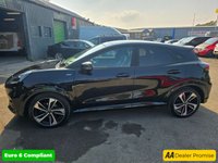 USED 2020 20 FORD PUMA 1.0 ST-Line X First Plus MHEV in black, 50,000 miles, full Ford service history, 2 owners ULEZ petrol, manual, sat nav, B\&O sound, great spec. APPROVED CARS AND FINANCE ARE PLEASED TO OFFER THIS FORD PUMA 1.0 ST-LINE X FIRST EDITION PLUS MHEV 5d 153 BHP IN BLACK WITH 50,000 MILES AND A FULL MAIN DEALER FORD SERVICE HISTORY AT 9K, 28K AND 47K  , 2 OWNERS FROM NEW, ULEZ COMPLIANT EURO 6 PETROL ENGINE WITH A GREAT SPEC SUCH AS A 6 SPEED MANUAL GEARBOX, SAT NAV, B&O PREMIUM SOUND SYSTEM , SYNC 3 SYSTEM, CRUISE CONTROL, MULTI FUNCTIONING STEERING WHEEL, REAR PARKING SENSORS, 19 INCH ALLOY WHEELS, PANORAMA ROOF, AUTOMATIC HEADLIGHTS, POWER T