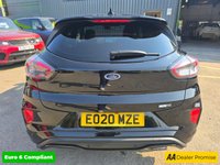 USED 2020 20 FORD PUMA 1.0 ST-Line X First Plus MHEV in black, 50,000 miles, full Ford service history, 2 owners ULEZ petrol, manual, sat nav, B\&O sound, great spec. APPROVED CARS AND FINANCE ARE PLEASED TO OFFER THIS FORD PUMA 1.0 ST-LINE X FIRST EDITION PLUS MHEV 5d 153 BHP IN BLACK WITH 50,000 MILES AND A FULL MAIN DEALER FORD SERVICE HISTORY AT 9K, 28K AND 47K  , 2 OWNERS FROM NEW, ULEZ COMPLIANT EURO 6 PETROL ENGINE WITH A GREAT SPEC SUCH AS A 6 SPEED MANUAL GEARBOX, SAT NAV, B&O PREMIUM SOUND SYSTEM , SYNC 3 SYSTEM, CRUISE CONTROL, MULTI FUNCTIONING STEERING WHEEL, REAR PARKING SENSORS, 19 INCH ALLOY WHEELS, PANORAMA ROOF, AUTOMATIC HEADLIGHTS, POWER T