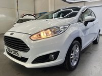 USED 2014 14 FORD FIESTA 1.25 Zetec Hatchback 5dr Petrol Manual Euro 5 (82 ps) &pound;35 Tax, Low Miles, Bluetooth