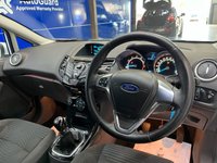 USED 2014 14 FORD FIESTA 1.25 Zetec Hatchback 5dr Petrol Manual Euro 5 (82 ps) &pound;35 Tax, Low Miles, Bluetooth