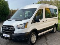 USED 2020 20 FORD TRANSIT 2.0 350 LEADER ECOBLUE 129 BHP 12 SEAT MINIBUS MANAGERS SPECIAL OFFER