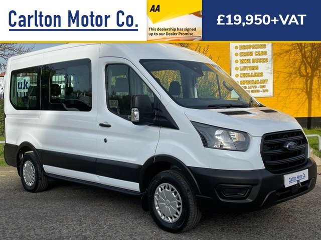 2020 20 Ford Transit 2.0 350 LEADER ECOBLUE 129 BHP 12 SEAT MINIBUS