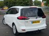 USED 2015 65 VAUXHALL ZAFIRA TOURER 1.4 TECH LINE 5d 138 BHP 