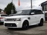 USED 2012 51 LAND ROVER RANGE ROVER SPORT 3.0 SDV6 AUTOBIOGRAPHY SPORT 5d 255 BHP Finished in IVORY WHITE METALIC with contrasting EBONY and IVORY HEATED LEATHER SEATS. This Range Rover Sport is a luxurious top of the range SUV. This top of the range is great, comfortable and fun to drive. This car is a good choice if you want a posh car that's brilliant for family life. Features include Ghost Alarm Immobiliser, SAT NAV, Digital TV tuner, B/Tooth, Rear view camera, Electric Power Rear Boot, Heated front and rear Leather Seats, Cruise, 20" Alloys, 12 Months MOT and much more.
