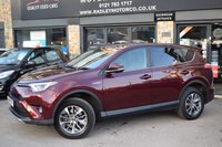 USED 2017 17 TOYOTA RAV4 2.5 VVT-I BUSINESS EDITION PLUS TSS 5d 197 BHP FTSH-RCAM-DAB-NAV-LOW MILEAGE