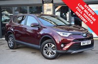 USED 2017 17 TOYOTA RAV4 2.5 VVT-I BUSINESS EDITION PLUS TSS 5d 197 BHP FTSH-RCAM-DAB-NAV-LOW MILEAGE