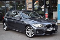 USED 2015 15 BMW 1 SERIES 2.0 120D M SPORT 5d 188 BHP FSH-PRONAV-SUNROOF-HIGHSPEC