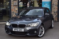 USED 2015 15 BMW 1 SERIES 2.0 120D M SPORT 5d 188 BHP FSH-PRONAV-SUNROOF-HIGHSPEC