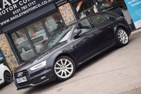 USED 2013 63 AUDI A4 2.0 AVANT TDI S LINE 5d 174 BHP SH-RPARK-LEATHER-DAB-XENON