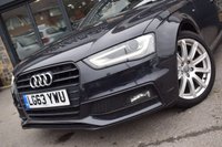 USED 2013 63 AUDI A4 2.0 AVANT TDI S LINE 5d 174 BHP SH-RPARK-LEATHER-DAB-XENON