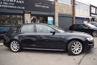 USED 2013 63 AUDI A4 2.0 AVANT TDI S LINE 5d 174 BHP SH-RPARK-LEATHER-DAB-XENON