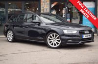 USED 2013 63 AUDI A4 2.0 AVANT TDI S LINE 5d 174 BHP SH-RPARK-LEATHER-DAB-XENON