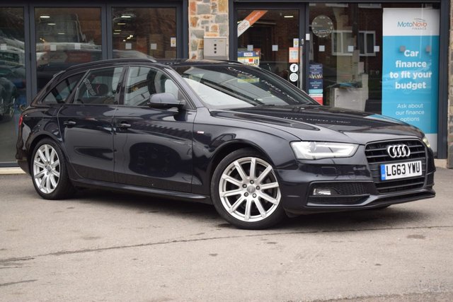 2013 63 Audi A4 2.0 AVANT TDI S LINE 5d 174 BHP