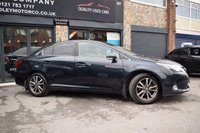 USED 2014 14 TOYOTA AVENSIS 2.0 D-4D ICON BUSINESS EDITION 4d 124 BHP SH-RCAM-RPARK-RD TAX &pound;35