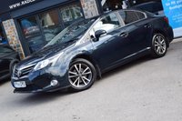 USED 2014 14 TOYOTA AVENSIS 2.0 D-4D ICON BUSINESS EDITION 4d 124 BHP SH-RCAM-RPARK-RD TAX &pound;35