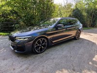 USED 2020 70 BMW 5 SERIES 2.0 520D M SPORT TOURING MHEV 5d 188 BHP 8.9% APR FINANCE RATES