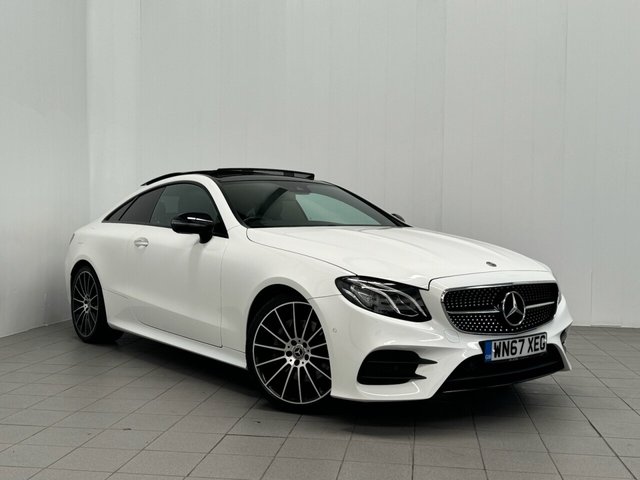 2018 67 Mercedes-Benz E-Class 2.0 E220d AMG Line (Premium) Coupe 2dr Diesel G-Tronic+ Euro 6