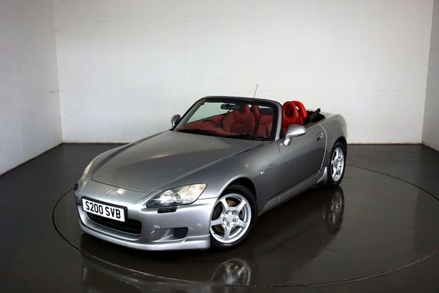 2002 52 Honda S 2000 2.0 GT 16V 2d 240 BHP-Moon Rock Grey Metallic with Red Leather Upholstery-Full Description to Follow.