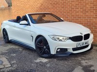 USED 2015 65 BMW 4 SERIES 2.0 420D M SPORT 2d 188 BHP HUGE SPEC - BEST COLOUR  COMBO
