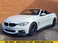 USED 2015 65 BMW 4 SERIES 2.0 420D M SPORT 2d 188 BHP HUGE SPEC - BEST COLOUR  COMBO