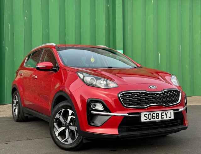 2019 KIA SPORTAGE CRDI 2 ISG THIS CAR COMES WITH 6 MONTHS WARRANTY , BREAKDOWN COVER & RECOVERY+  FRONT AND REAR HEATED SEATS +  DUAL ZONE CLIMATE CONTROL +  SAT NAVIGATION +  BLUETOOTH PHONE +  AUDIO CONNECTIVITY +  USB CONNECTION +  DAB RADIO +  APPLE CARPLAY +  VOICE COMMAND +  REVERSING CAMERA +  REAR PARKING SENSORS +  DAY TIME RUNNING LIGHTS +  LANE ASSIST +  DOWN HILL ASSIST +  TRACTION CONTROL +  CRUISE CONTROL +  SPEED LIMITER +  AUTO DIMMING REAR VIEW MIRROR +  AUTO RETRACTABLE SIDE MIRRORS +  17 INCH ALLOY WHEELS