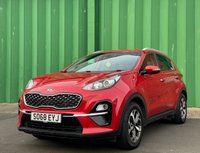 USED 2019 KIA SPORTAGE CRDI 2 ISG THIS CAR COMES WITH 6 MONTHS WARRANTY , BREAKDOWN COVER & RECOVERY+  FRONT AND REAR HEATED SEATS +  DUAL ZONE CLIMATE CONTROL +  SAT NAVIGATION +  BLUETOOTH PHONE +  AUDIO CONNECTIVITY +  USB CONNECTION +  DAB RADIO +  APPLE CARPLAY +  VOICE COMMAND +  REVERSING CAMERA +  REAR PARKING SENSORS +  DAY TIME RUNNING LIGHTS +  LANE ASSIST +  DOWN HILL ASSIST +  TRACTION CONTROL +  CRUISE CONTROL +  SPEED LIMITER +  AUTO DIMMING REAR VIEW MIRROR +  AUTO RETRACTABLE SIDE MIRRORS +  17 INCH ALLOY WHEELS