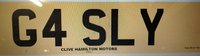 USED NUMBER PLATE PLATE 