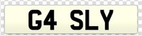 USED NUMBER PLATE PLATE 