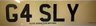 USED NUMBER PLATE PLATE 