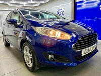 USED 2014 14 FORD FIESTA  1.25 Zetec Hatchback 5dr Petrol Manual Euro 5 (82 ps) Bluetooth, Ford Sync, &pound;35 Yearly Road Tax