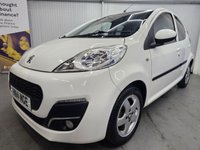 USED 2014 14 PEUGEOT 107 1.0 12V Allure Hatchback 5dr Petrol Manual Euro 5 (68 ps) Bluetooth, &pound;0 Road Tax, Air Conditioning