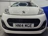 USED 2014 14 PEUGEOT 107 1.0 12V Allure Hatchback 5dr Petrol Manual Euro 5 (68 ps) Bluetooth, &pound;0 Road Tax, Air Conditioning