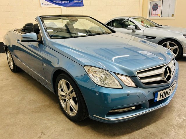 2012 12 Mercedes-Benz E-Class 2.1 E220 CDi BLUEEFFICIENCY SE CABRIOLET AUTOMATIC 2 DOOR 170 BHP