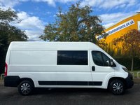 USED 2020 70 PEUGEOT BOXER 2.2 BLUEHDI 335 L3H2 PROFESSIONAL 6 SEATER WINDOW / CREW / DAY VAN 139 BHP 6 SEATER / WINDOW / CREW / MINIBUS