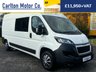 USED 2020 70 PEUGEOT BOXER 2.2 BLUEHDI 335 L3H2 PROFESSIONAL 6 SEATER WINDOW / CREW / DAY VAN 139 BHP 6 SEATER / WINDOW / CREW / MINIBUS