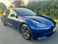 USED 2022 22 TESLA Model 3 0L STANDARD RANGE PLUS 4d AUTO 302 BHP 